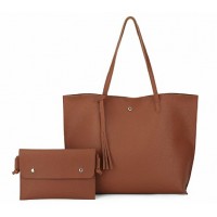 Women's Faux Leather Tote Shoulder Purses Bag for women, Big Capacity Tassel Handbag Women's Faux Leather Tote Shoulder Purses Bag for women, Big Capacity Tassel Handbag